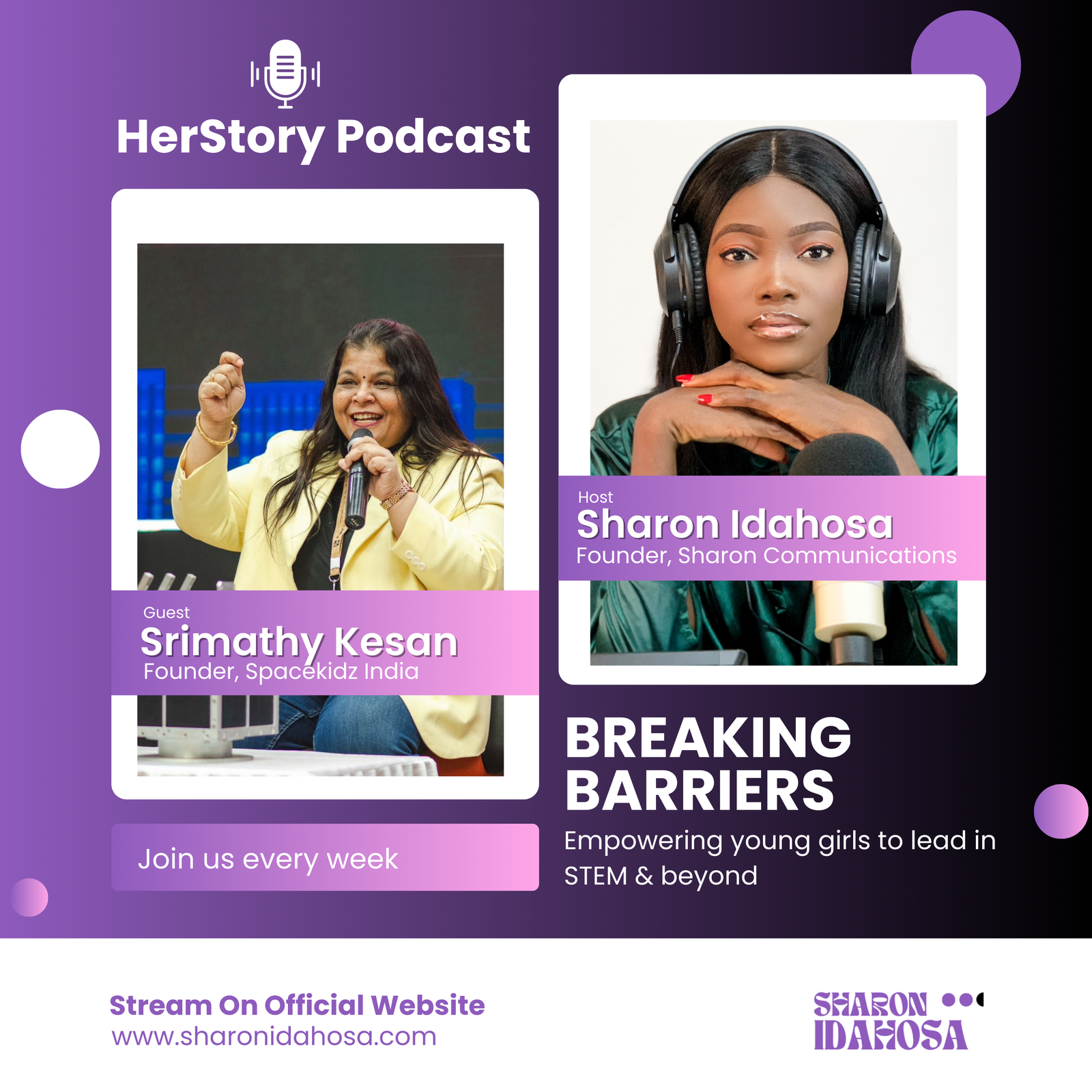 Episode 11: How Empowering Women In Stem Breaks Barriers with Dr. Srimathy Kesan.